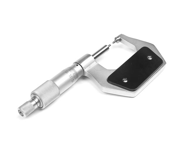 Micrometer with small lip. MK-MP-25 0.001 SHAN (state register No. 75427-19) with verification фото 2