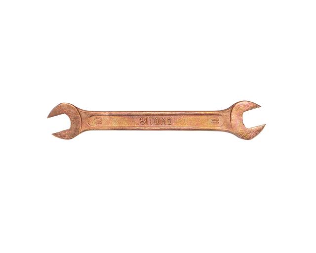Double wrench 10x11 copper SIT with verification фото 1