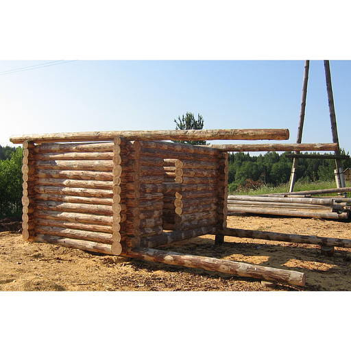 Рубленное бревно опт фото 3