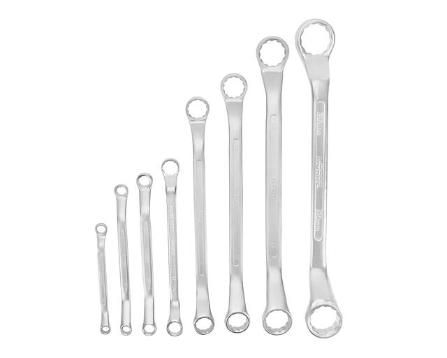 Set of double socket wrenches 8pcs. (8-36) brez.sum.HOR with verification фото 1