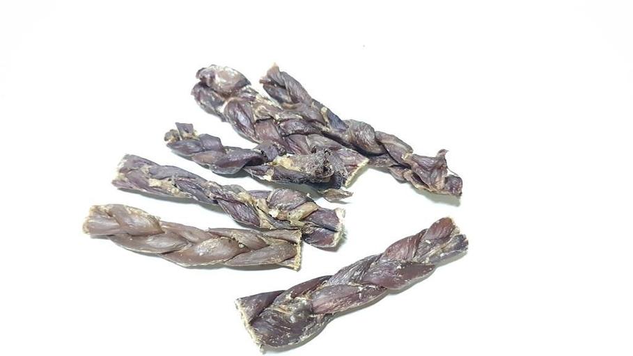 Treat for dogs “Pigtail from the esophagus of a deer”, wholesale фото 3