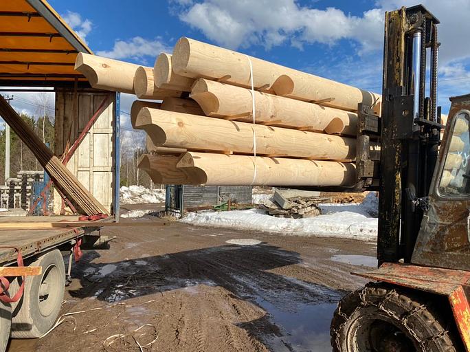 Дөңгеленген бөренелер көтерме саудада фото 3