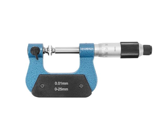 Micrometer with insert MVU-25 0.01 universal. KLB with verification фото 1