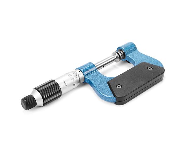 Micrometer with insert MVU-25 0.01 universal. KLB with verification фото 6