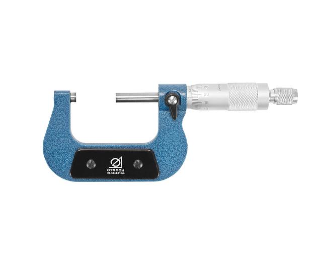 Smooth micrometer MK-50 0.01 Standard with verification фото 1