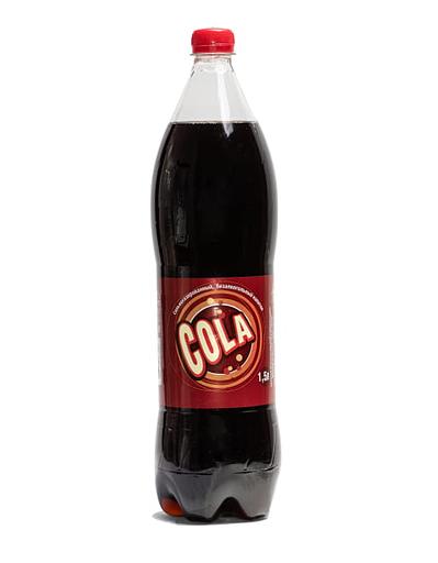 Highly carbonated drink “Cola” 1.5 l фото 1