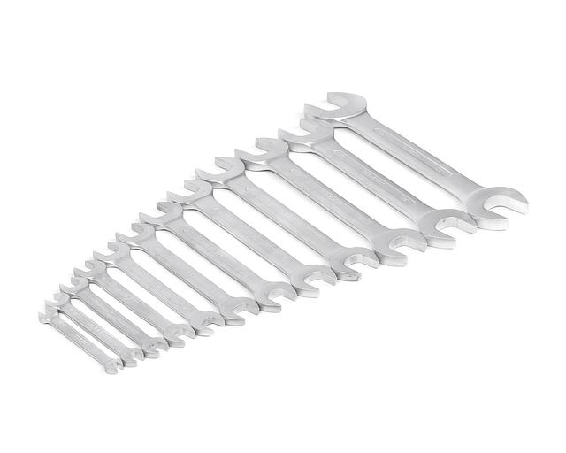 Кілттер жинағы, қос кілт. 12 дана. (6-36)тексерумен chrome.HOR фото 1