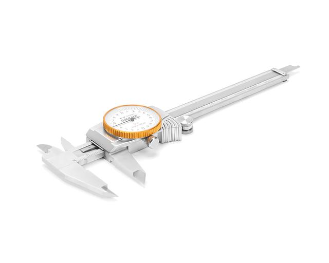 Штангенциркуль ШЦК-1-125 0,02 с круг. шкалой губ. 40мм SHAHE с поверкой фото 3