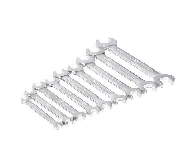 Набор ключей гаеч.двуст. 9шт. (5,5-22) хром. HOR с поверкой фото 1