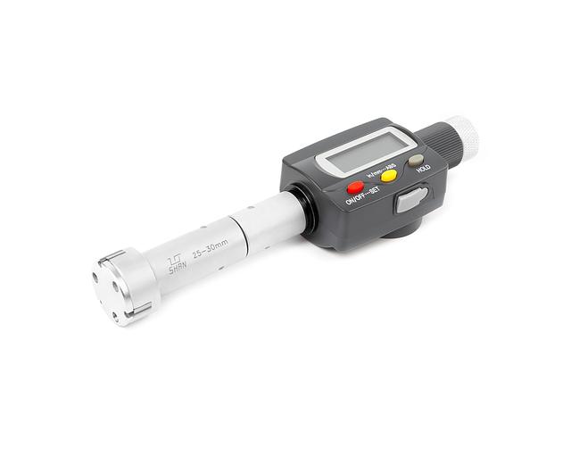 Нутромер микром. 3-точ. электр. 25-30 0,001 у/к SHAN с поверкой фото 1