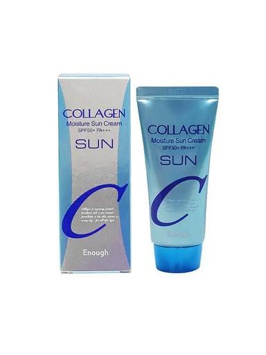 Крем солнцезащитный с коллагеном увлажняющий Enough, 50 гр, Опт фото 1