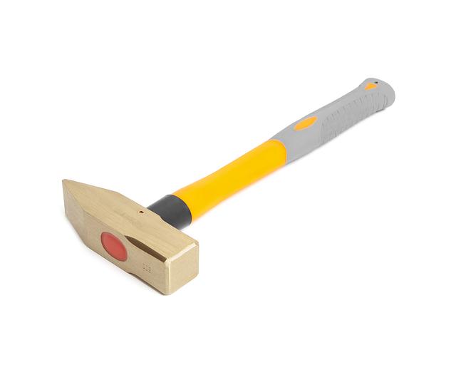 Hammer sl. 0.8 kV/striker AlCu alloy spark-proof with fiberglass. HOR handle with verification фото 2