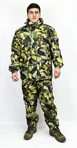 Camouflage winter suit, leaves, Alova fabric, wholesale фото 1