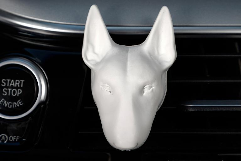 Ароматизатор в машину керамический Caromic «Бультерьер» 10 мл ОПТ фото 3