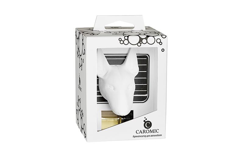 Ароматизатор в машину керамический Caromic «Бультерьер» 10 мл ОПТ фото 10