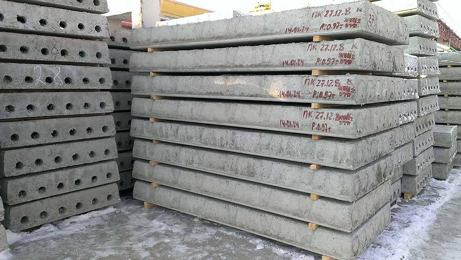 Плита перекрытия железобетонная ПК 27-12-8 фото 1