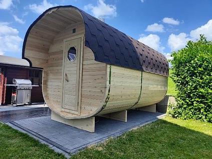 Bathhouse "Lux", spliced spruce фото 1