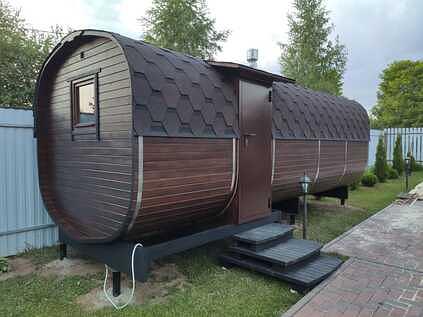 Bathhouse "Exclusive-SV", spliced spruce фото 1