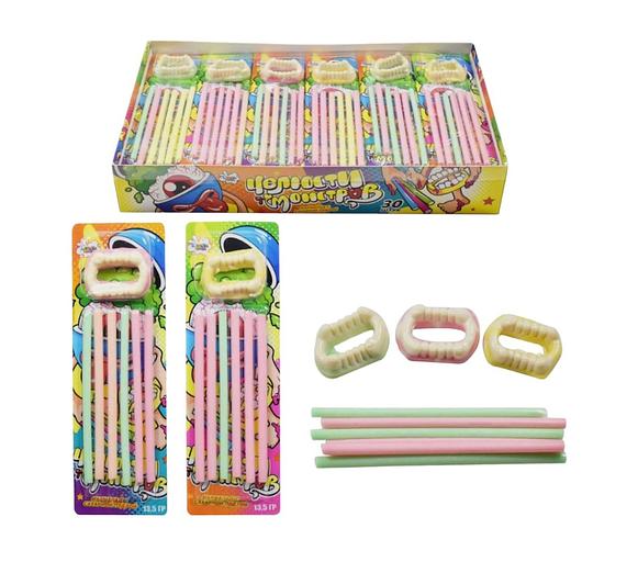 Қант ұнтағы қосылған мармелад «Monster Jaws» OPT фото 1