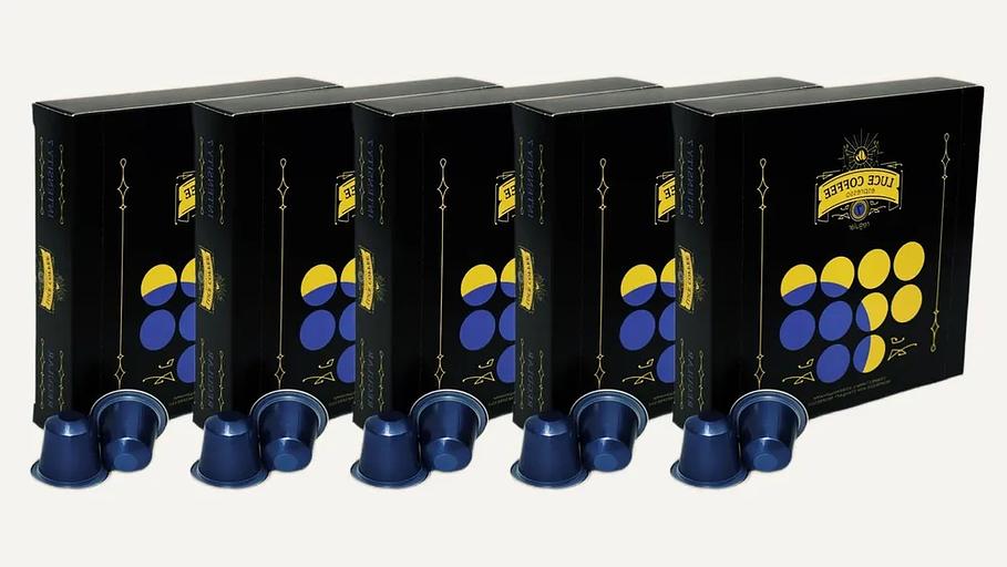 Кофе в капсулах набор LUCE COFFEE ESPRESSO 7 REGULAR, 100 капсул ОПТ фото 1