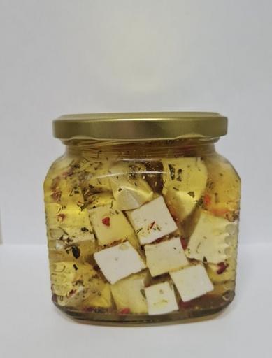 Сыр «Фета» на козьем молоке в маринаде, 200 мл, опт фото 1