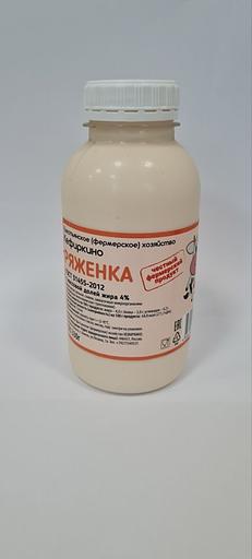 Ряженка 4% в бутылке 330 гр, опт фото 1