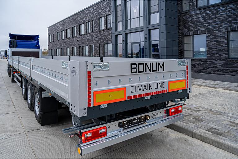 Flatbed semi-trailer 13.62 m 914296-06 фото 2