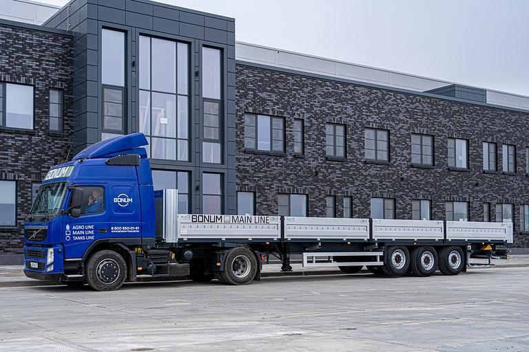 Flatbed semi-trailer 13.62 m 914296-06 фото 3