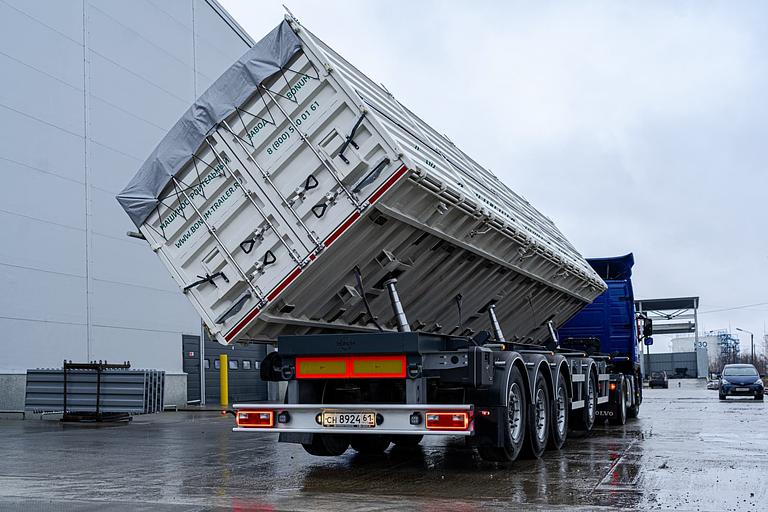 Зерновоз самосвальный стальной 46-58 м³ 914295-01 фото 2