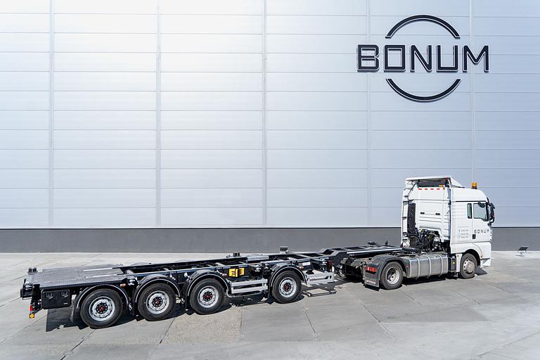 Қашықтағы осі бар әмбебап контейнер тасушы 914295-05 фото 1