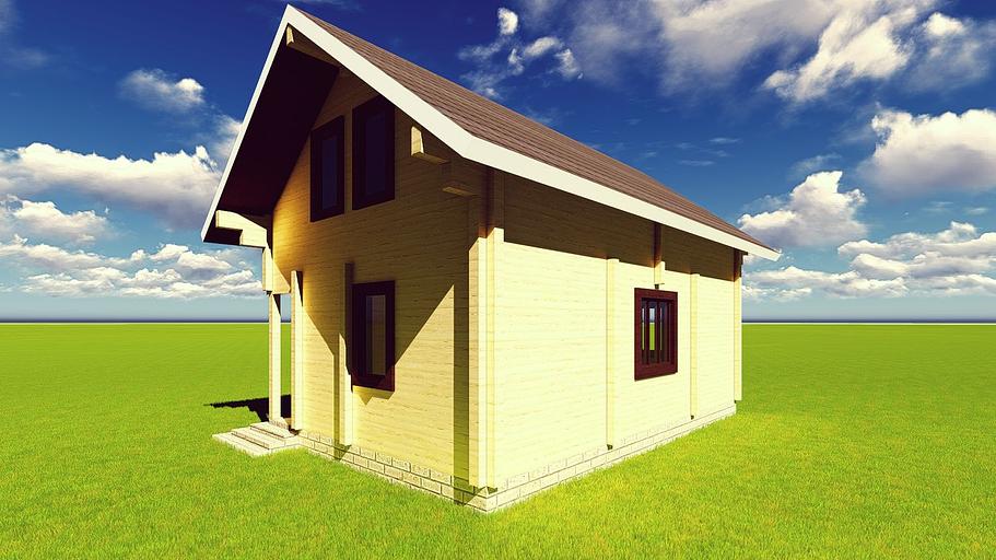 ДБ-87-5 үйінің жобасы 8,8х6 фото 4