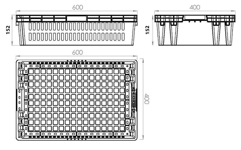 Ящик вкладываемый N6415 фото 3