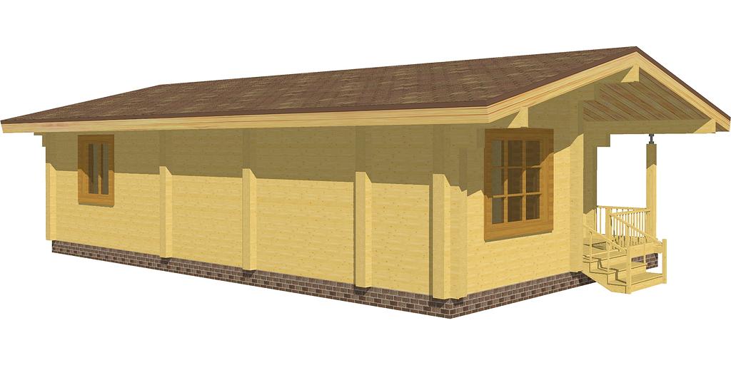 Үй жобасы DBO-72-8 12x8,5 фото 2