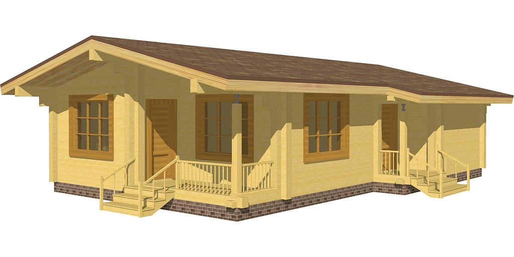 Үй жобасы DBO-72-8 12x8,5 фото 4