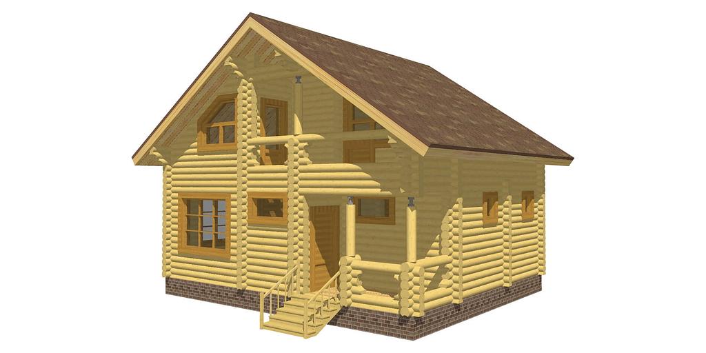 Проект дома ДД-98-8 8,7x7,5 фото 2