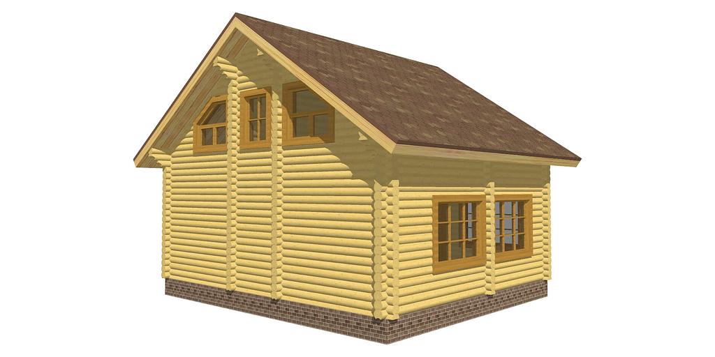 Проект дома ДД-98-8 8,7x7,5 фото 3