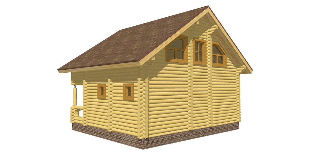 Проект дома ДД-98-8 8,7x7,5 фото 4