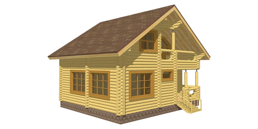 Проект дома ДД-98-8 8,7x7,5 фото 5