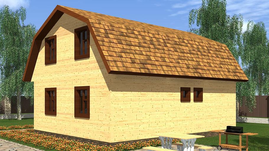 Проект дома ДБ-126-1 9x7 фото 2