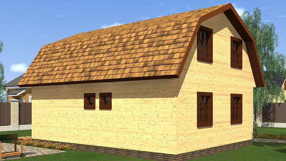 Проект дома ДБ-126-1 9x7 фото 3