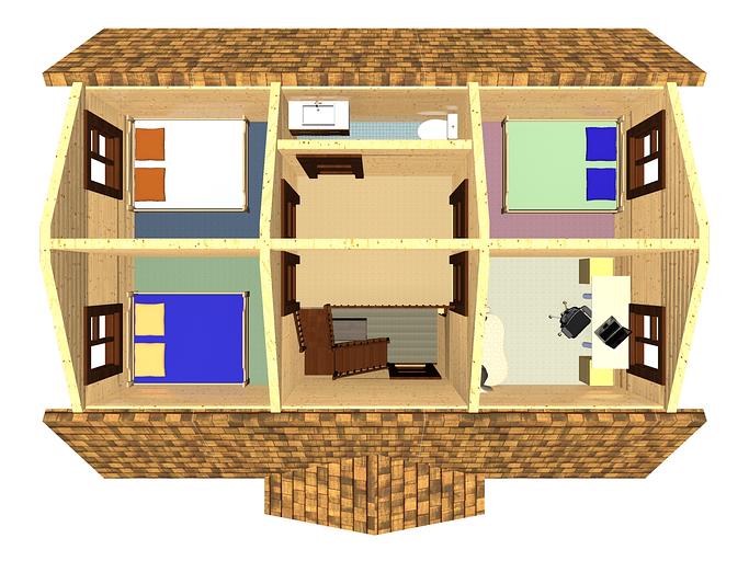 Проект дома ДБ-126-1 9x7 фото 5