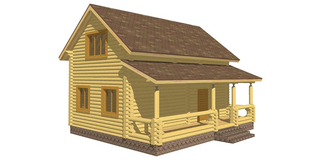 Проект дома ДД-101-3 9,5x8 фото 5