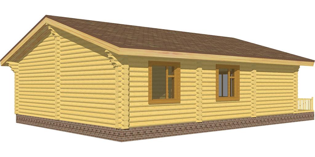 The project of the house DO-109-8 12,5x10,5 фото 2