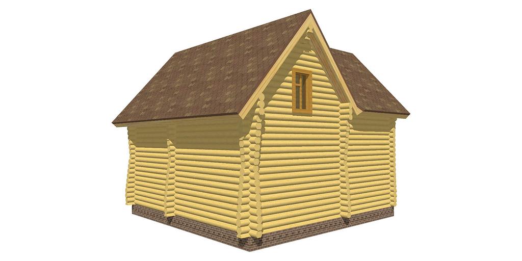 Проект дома ДД-131-0 10x10 фото 5