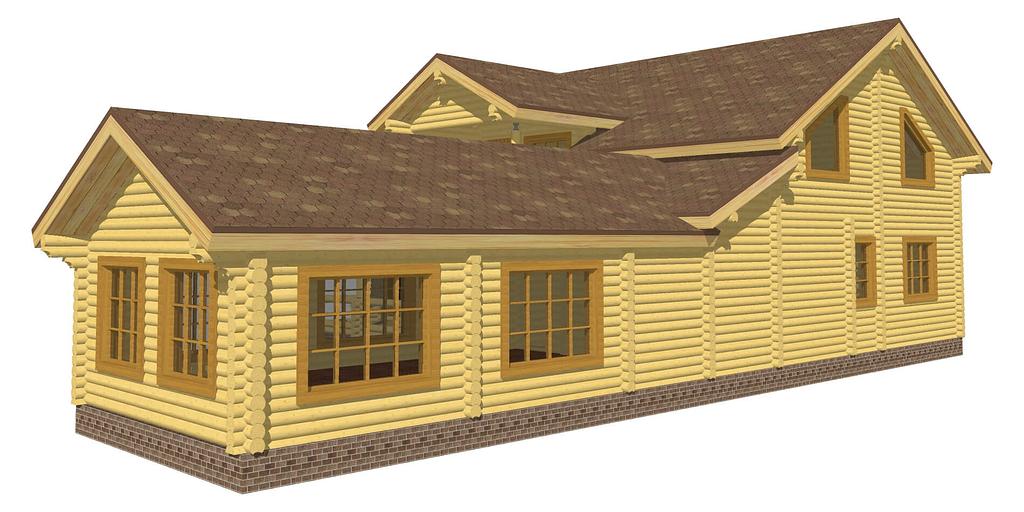 The project of the house DD-316-4 22,5x14,5 фото 2