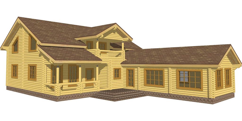 The project of the house DD-316-4 22,5x14,5 фото 3