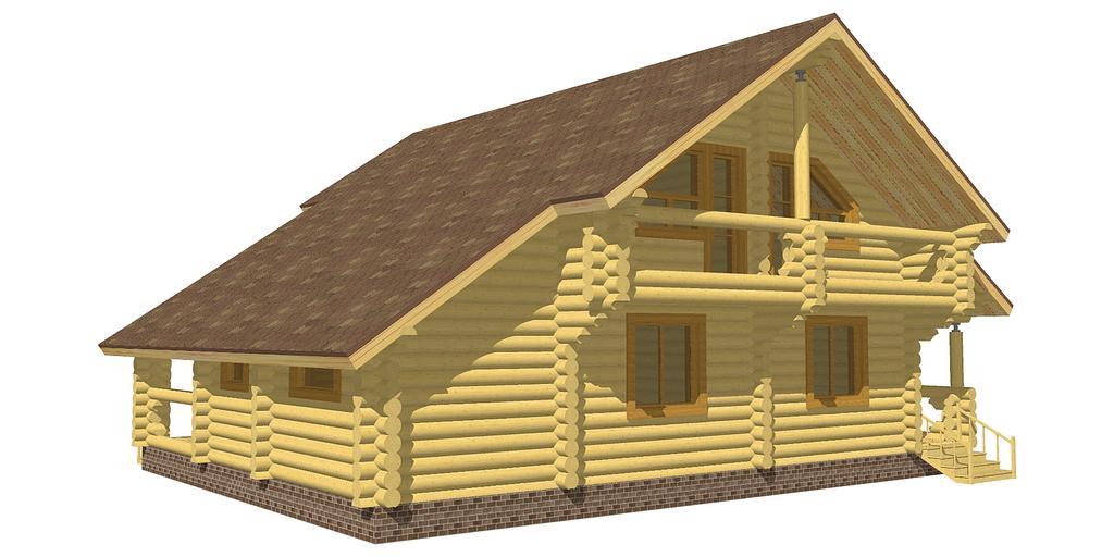 Проект дома ДД-191-6 11,5x13,9 фото 4