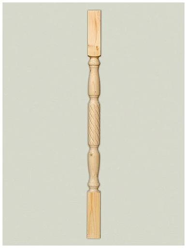 Балясина 50*50 «Витая» фото 1