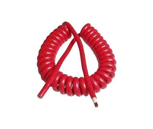 Red spiral cable 1×35 mm² фото 1