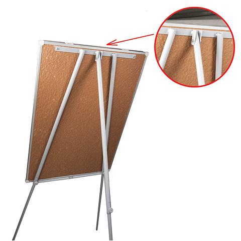 Magnetic marker flipchart board 70×100 cm, on a tripod, Brauberg Standard, 235526, wholesale фото 3